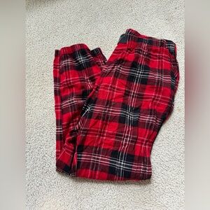 Red Victoria secret pajamas casual stretchy y2k Plaid Lounge Pants